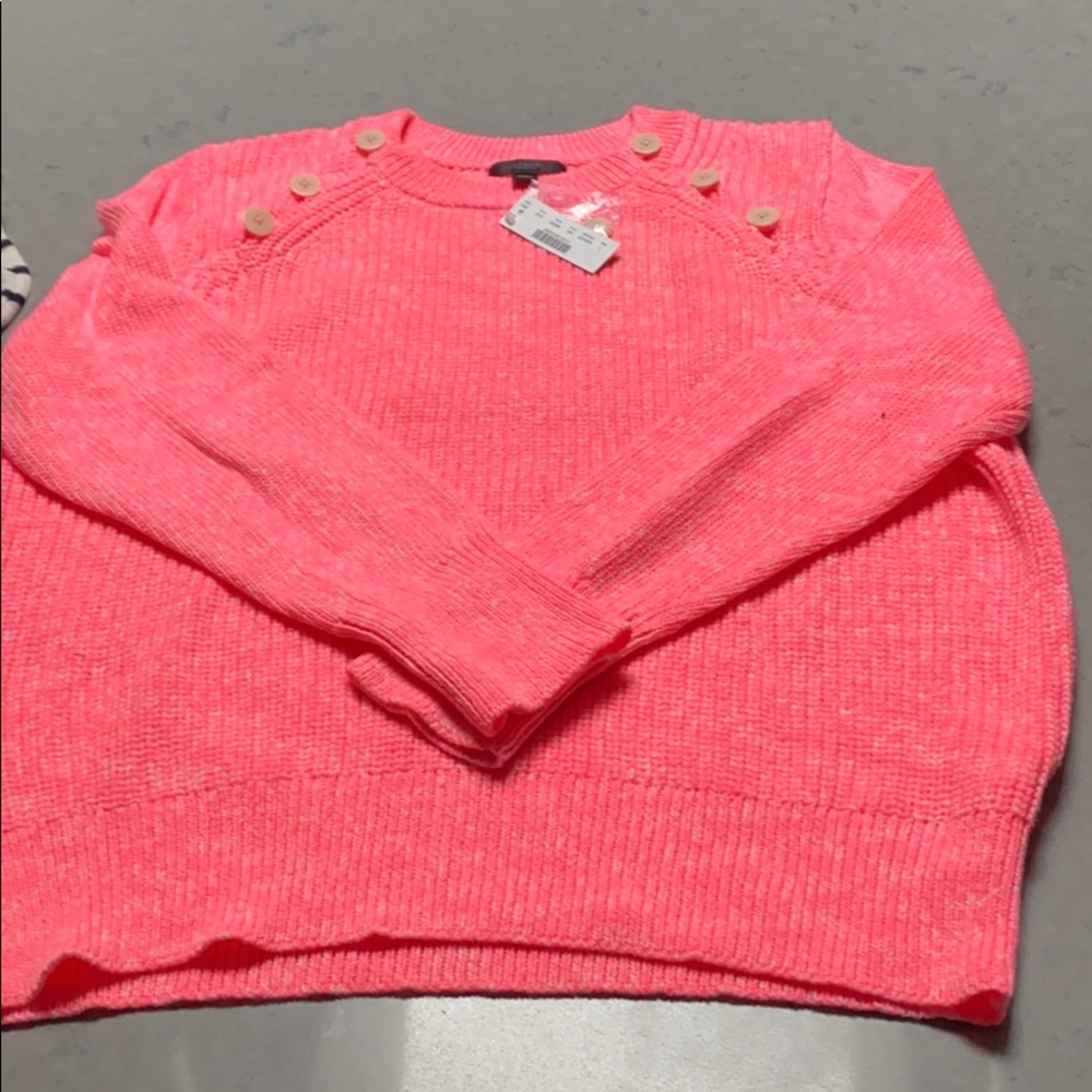 J Crew Knit sweater new with tags large W